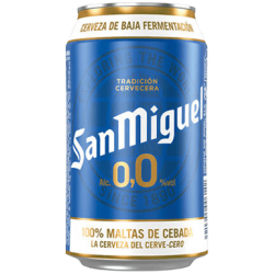 Cerveza San Miguel 0.0 Pack...