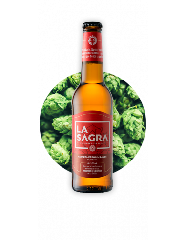 LA SAGRA Lager - Botella 24x33cl -...