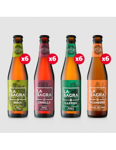 Pack 0005 - Artesanas LaSagra 24...