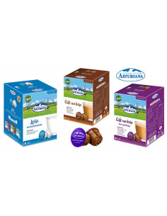 Cápsulas de café con leche...