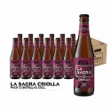 Cerveza Artesa Sagra Criolla Roja 1/3 Pack x 12 6.3%